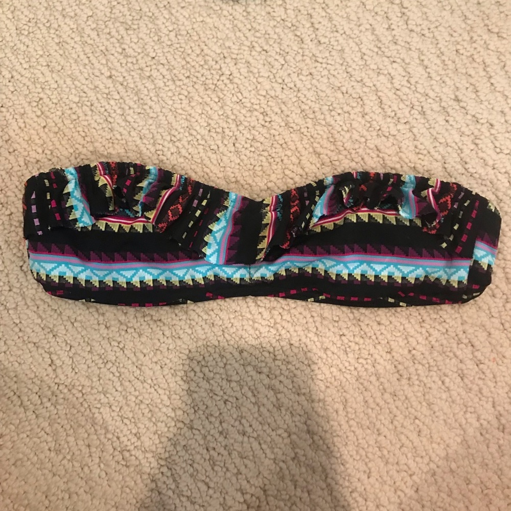 roxy bandeau bikini top